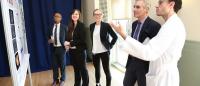 DDS and postdoctoral students discussed their research at Birnberg Research Day